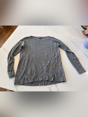 Barefoot Dreams Heather Gray Lightweight Knit Sweater - Size S